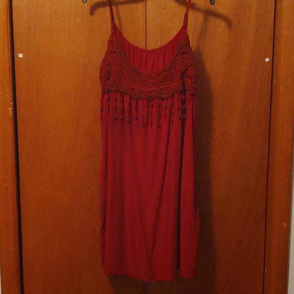 Burgundy dress size 1X